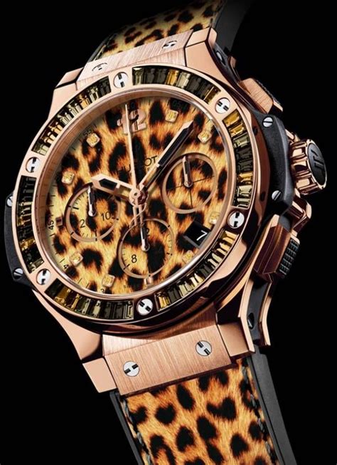 hublot leopard watch